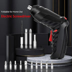 Cordless Electric Rechargeable Screwdriver Set