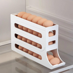 RollDown Egg Dispenser, Automatic 3-Tier Rolling Egg Dispenser