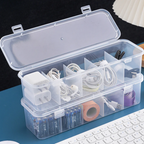 5 Grids Washable Wardrobe Clothes Organizer, Jeans Compartment Storage Box, Clothes Drawer Mesh Separation Box, Portable Foldable Closet