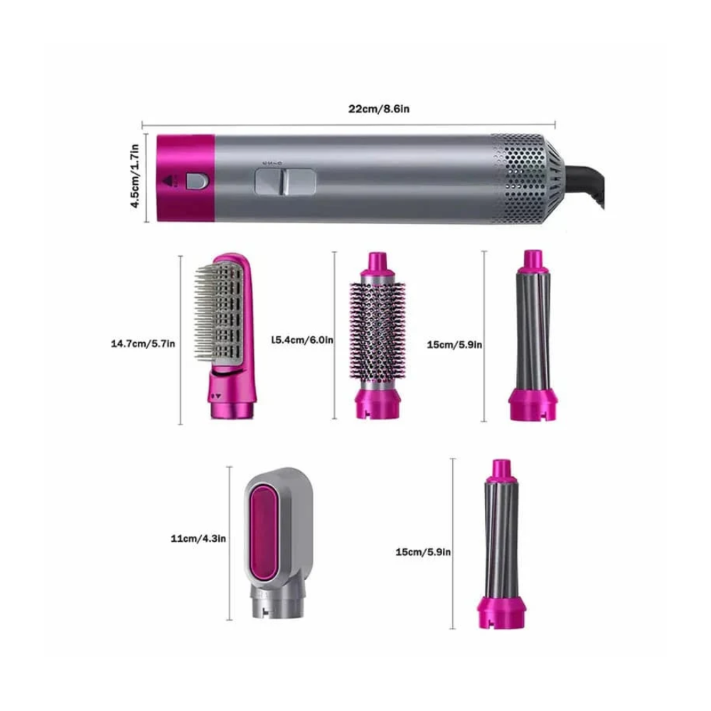 5 in 1 Hair Styler – High-Speed Hot Air Multi-Styling Tool