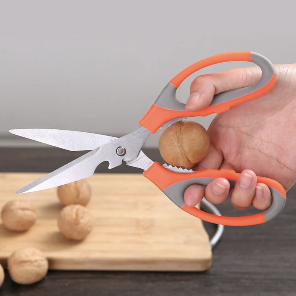 Multipurpose All In One Kitchen Scissors 6 in 1 multi function Scissors