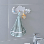 Creative Self Adhesive Star Coud Wall Hook