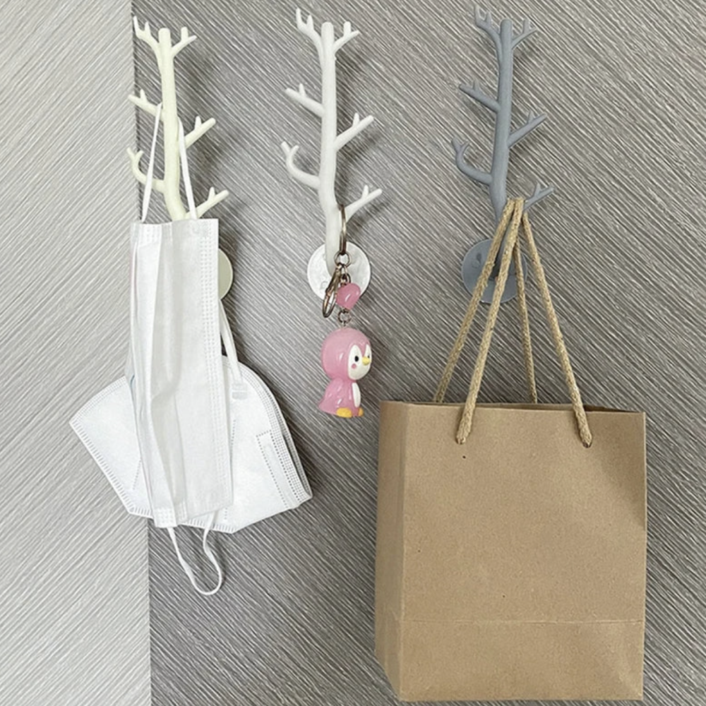 Wall Hook Tree Branch Shaped Hooks Creative Household Decoration Jewelry Storage Rack