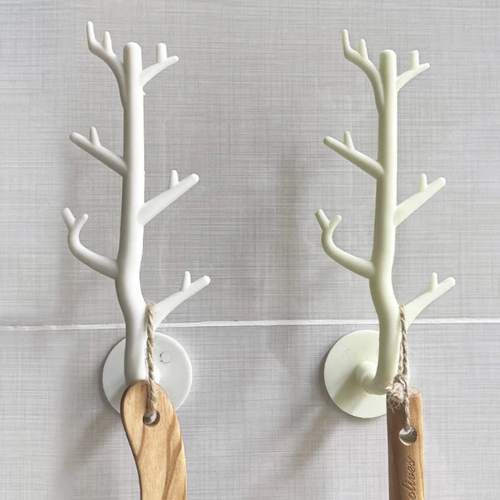 Wall Hook Tree Branch Shaped Hooks Creative Household Decoration Jewelry Storage Rack