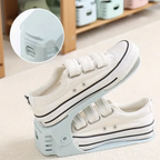 Adjustable Shoe Organizer Footwear Support Rack Cabinet Slot Saving Storage Stand