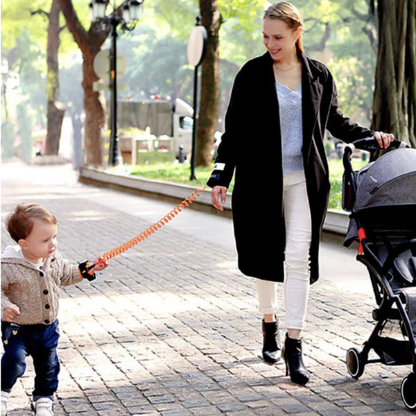 Baby Child Anti Lost Wrist Link Safety Harness Strap Rope Wristband For Toddlers, Kids Loss