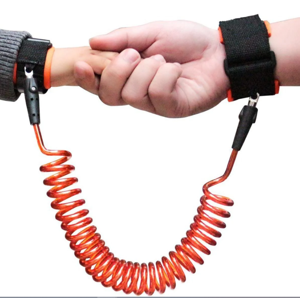Baby Child Anti Lost Wrist Link Safety Harness Strap Rope Wristband For Toddlers, Kids Loss