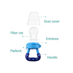 Baby Fruit Feeder Pacifier Food Feeder-Silicone Teething Toy