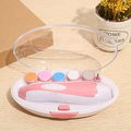 6 in 1 Baby Nail Trimmer Electric, Baby Nail Clippers Safe Baby Nail File Kit, Baby Manicure Pedicure Nail Clippers Set