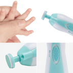 6 in 1 Baby Nail Trimmer Electric, Baby Nail Clippers Safe Baby Nail File Kit, Baby Manicure Pedicure Nail Clippers Set