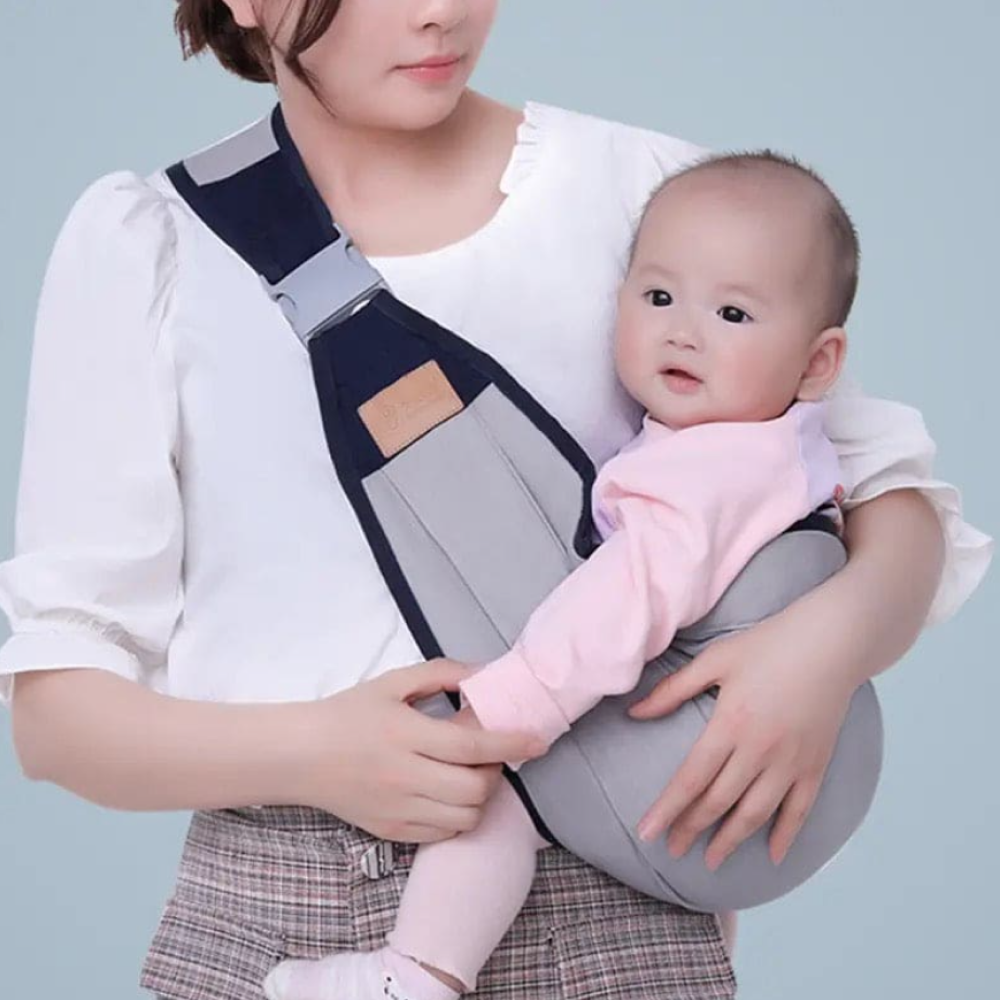 Portable Breathable Baby Carrier Sling with Clip, Baby Soft Carrier Ergonomic Infant Kids bag