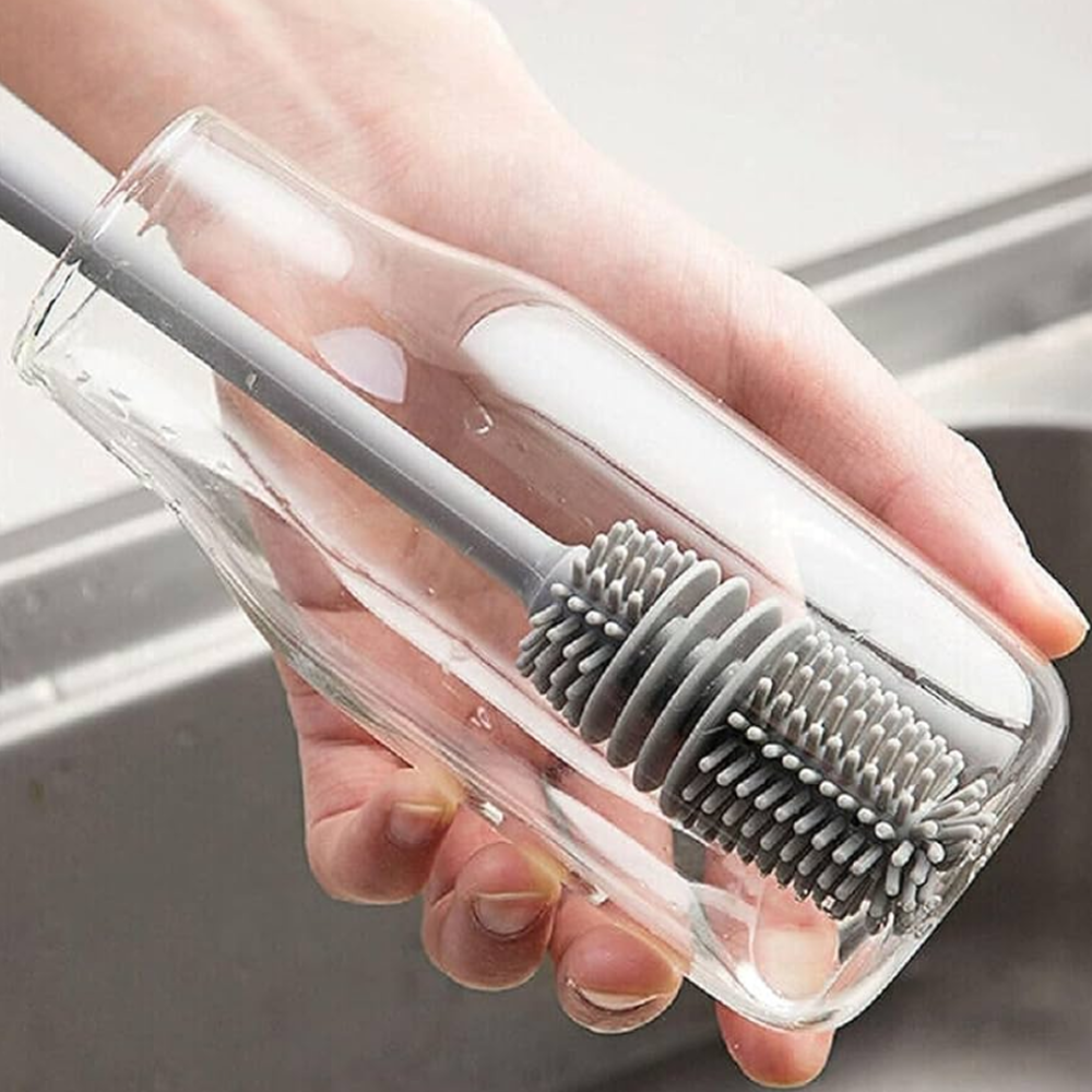 Silicone Bottle Cleaning Brush - Kitchen Tool