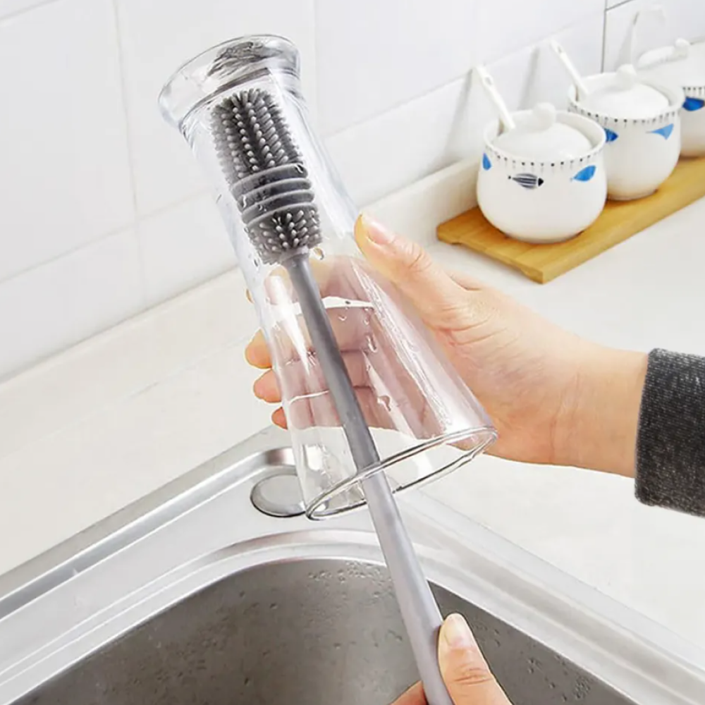 Silicone Bottle Cleaning Brush - Kitchen Tool