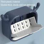 Cat Shape Soap Holder Drain