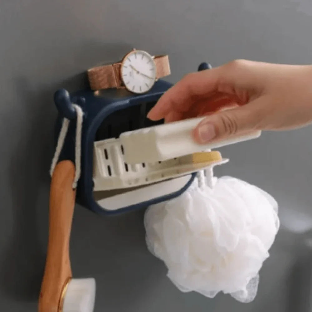 Cat Shape Soap Holder Drain