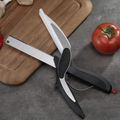 Clever Cutter 2 in 1 Knife & Cutting Board scissor knife