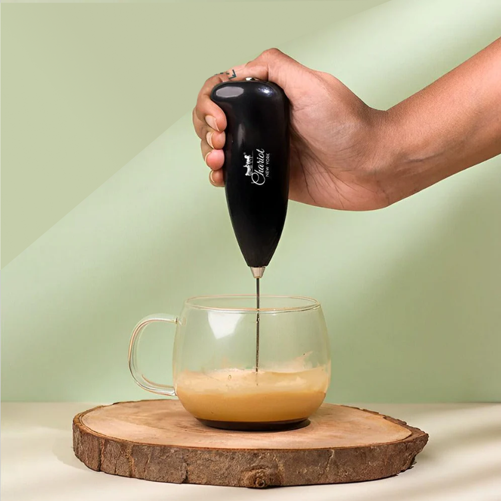 Handheld coffee beater lassi egg mixer and whisker milk frother