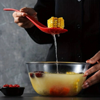 2 In 1 Plastic Colander Spoon and Tong