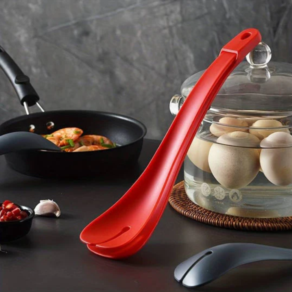 2 In 1 Plastic Colander Spoon and Tong