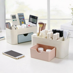 Multi Functional Cosmetic Desktop Tidy Storage Organiser Holder with Drawer