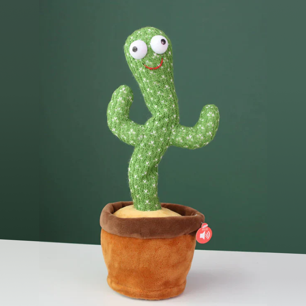 Dancing Talking Cactus Baby Toys, Mimicking Talking Toy