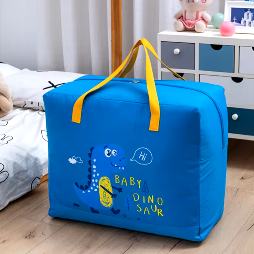 Quilt Storage Baby Cartoon Dinosaur Cloth Organizer and Storage Bags Clothes Organizer