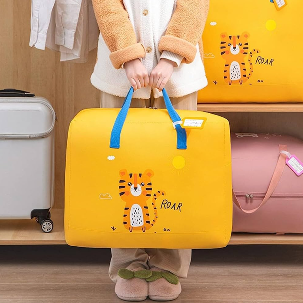 Quilt Storage Baby Cartoon Dinosaur Cloth Organizer and Storage Bags Clothes Organizer