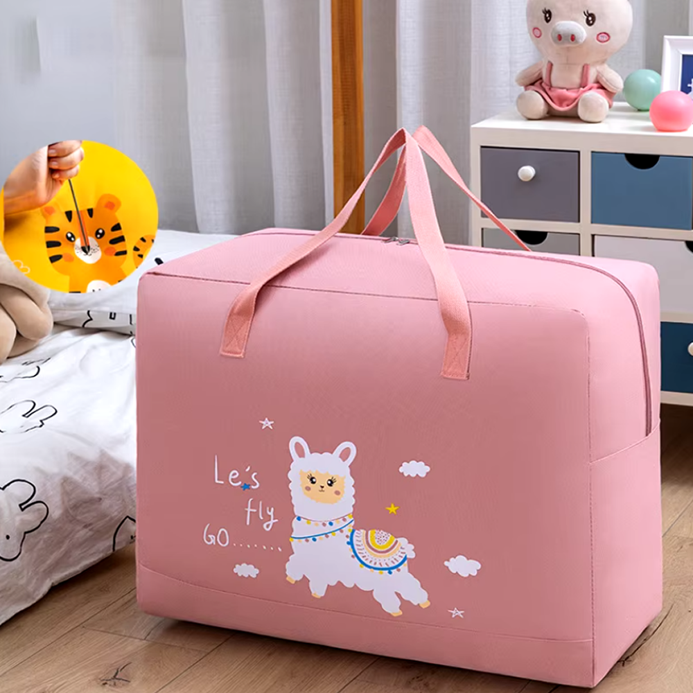 Quilt Storage Baby Cartoon Dinosaur Cloth Organizer and Storage Bags Clothes Organizer