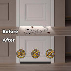 Special Door Dust Stopper Draft – Waterproof Rubber Seal, Twin Guard for Front Doors & Windows