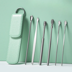 6 Pcs Ear Pick Ear Wax Removal Kit, Ear Cleansing Tool Set