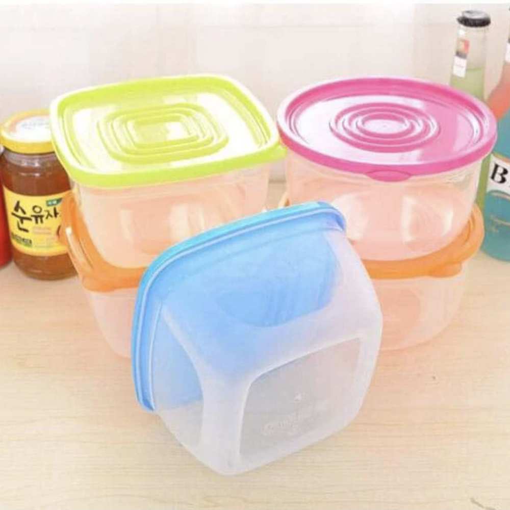 Pack Of 2 Easy Lock Food Container