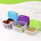Pack Of 2 Easy Lock Food Container