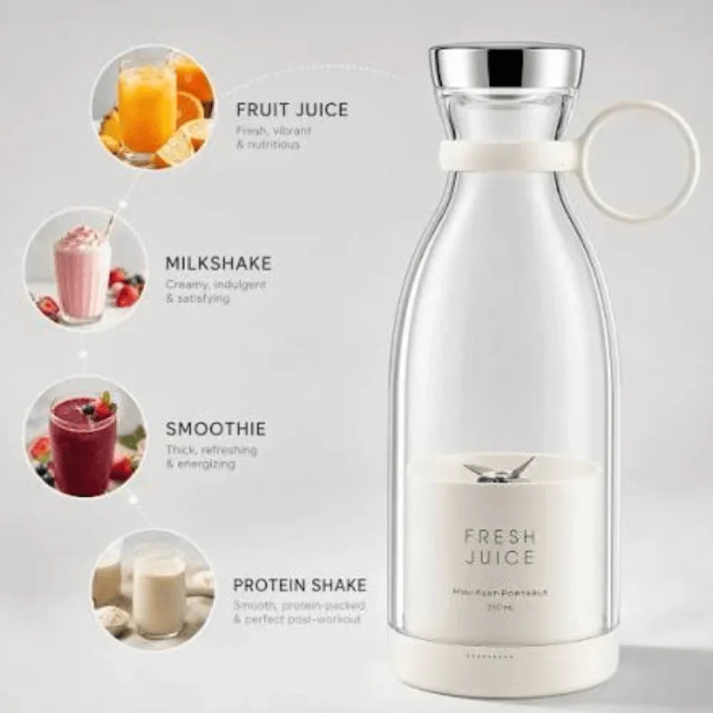 Portable Electric Bottle Juicer For Shakes And Smoothies
