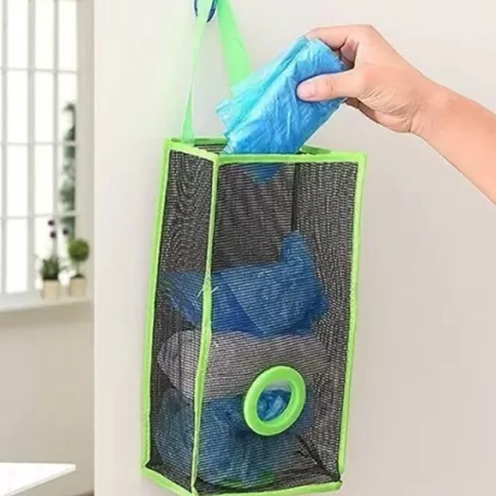 Hanging Garbage Bag Holder Organizer for Kitchen Dispencer