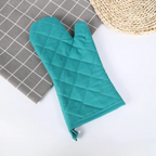 Oven Mitts and Kitchen Gloves Oversized Quilted Polyester Cotton Kitchen Cooking Gloves, Heat Resistant Baking tools