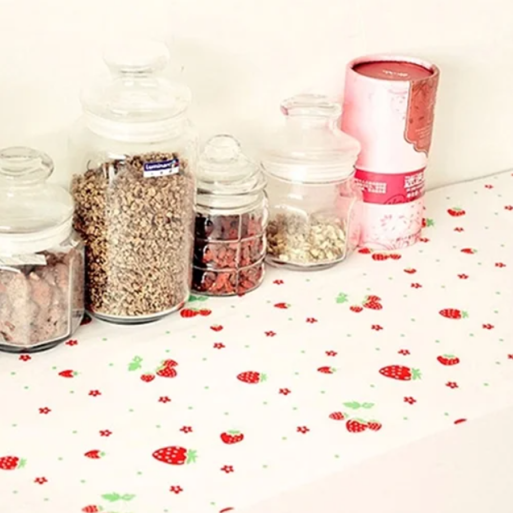 Kitchen Waterproof Printed Fridge Mats Refrigerator Pads Mat Shelves Drawer Table Mats Sheets