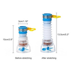 Fan Faucet With Clip 360 Adjustable Flexible Kitchen Faucet Tap Water Filter
