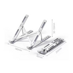 Portable Aluminum Folding Adjustable Laptop Stand
