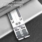Portable Aluminum Folding Adjustable Laptop Stand