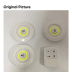 LED Tap Remote Light (Pack of 3)