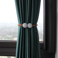2PCS Magnetic Curtain Tiebacks Curtain Holdback Buckles Tie Backs Holders