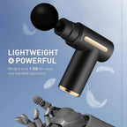 Portable Deep Tissue Massage Gun with Rechargeable Battery