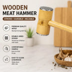 Wooden Meat Hammer