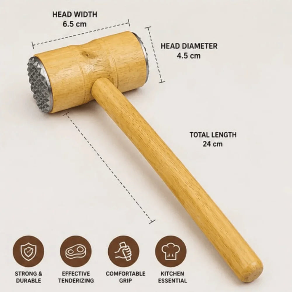 Wooden Meat Hammer