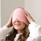Migraine Relief Cap Therapy Headpack Gel Ice Cap Hot Cold Hat For Wrap Face Eye Mask Hat