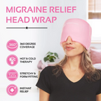 Migraine Relief Cap Therapy Headpack Gel Ice Cap Hot Cold Hat For Wrap Face Eye Mask Hat