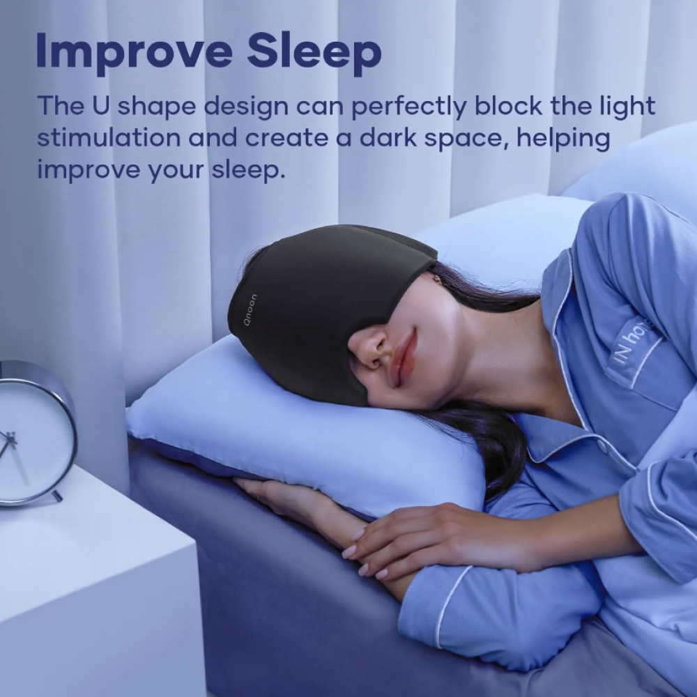 Migraine Relief Cap Therapy Headpack Gel Ice Cap Hot Cold Hat For Wrap Face Eye Mask Hat