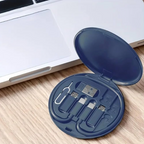 Mini Data Cable Set Storage Box 60w Quick Charge, Multi Function Portable Storage Box kit