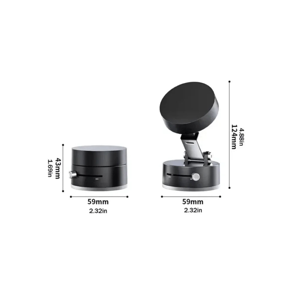 Vacuum Suction Magnetic Phone Holder