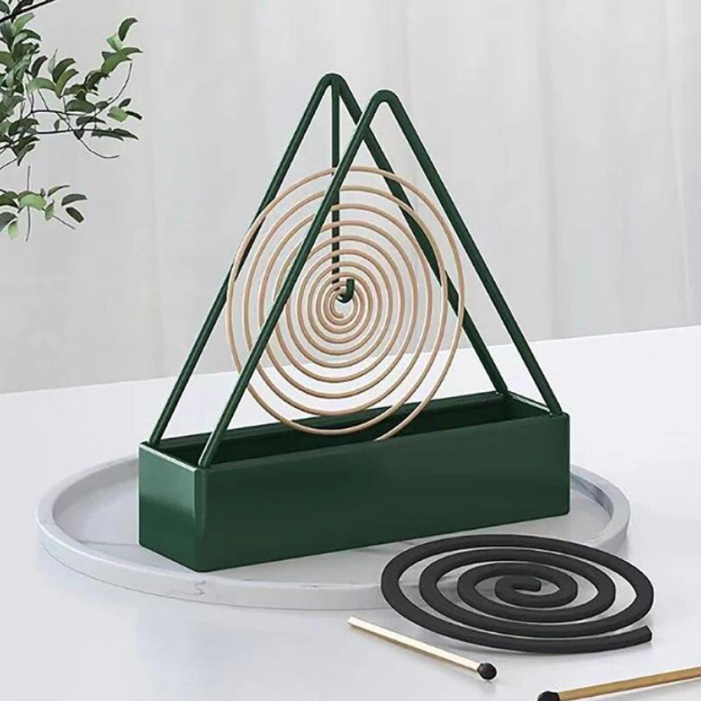 Mosquito Coil Holder, Iron Mosquito Coil Holder (Triangular)
